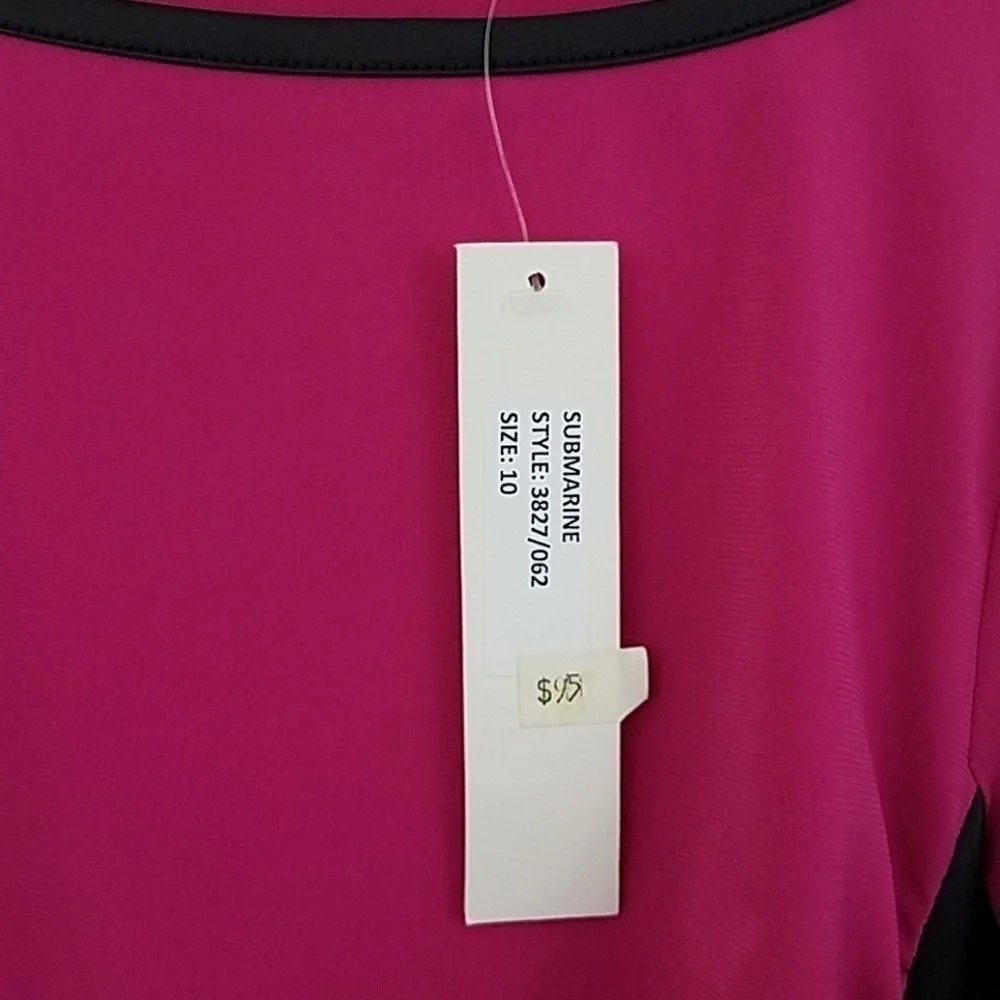 𝅺NWT Submarine Deborah Soriano swim shirt sz 10